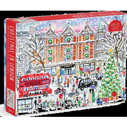 Galison - Puzzle Božič v Londonu - 1 000 kosov