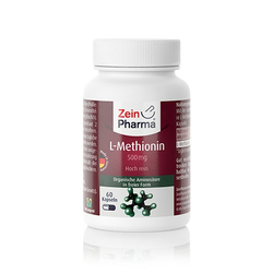 ZeinPharma L-metionin 500 mg - 60 kaps.