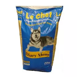 LE CHEF DOG hrana za pse DIARY MENU, 20 KG