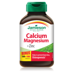 Jamieson Kalcij, magnezij in cink, 200 tablet