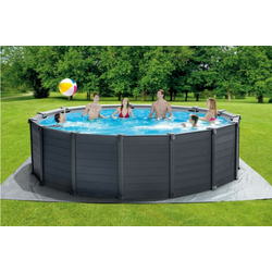 INTEX Bazen GRAPHITE GRAY PANEL 4.78 x1.24