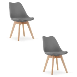 Brandless MARK Stol Graphite x 2, (22030788)