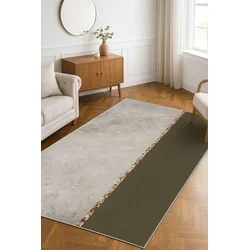 Conceptum Hypnose Tepih HM-CRP25-7, Pravougaoni, 160x230 cm, Krem-maslina