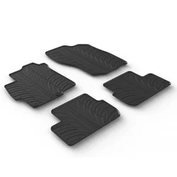 Rubber Car Mats Mitsubishi Lancer 2007-2017