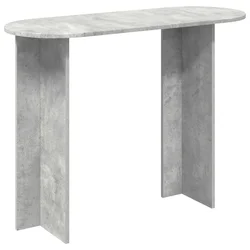 Konzolna stolica s pohranom Betonska siva 100 x 39,5 x 75 cm