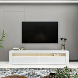HANAH HOME TV polica Bati White