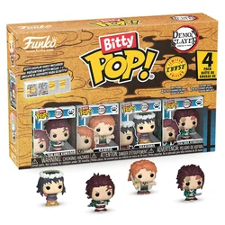shumee Funko Bitty POP! Demon Slayer Tanjiro Kamado komplet 4 figuric Chase 2,5 cm