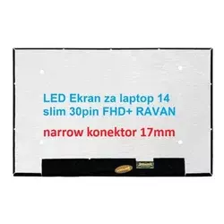 LED Ekran za laptop 14 slim 30pin narrow 17mm FHD+ RAVAN ( 112449 )