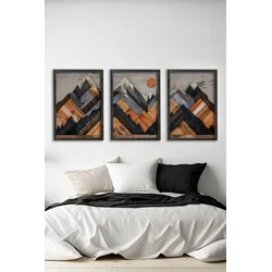 Wallity slika Ersy3Syhcrv53, 3 dijela, 34 x 49 cm