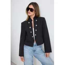 Trendyol ženska jakna model Twoaw27Bc00014, crna