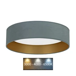 Brilagi - LED plafonsko svetlo VELVET LED/24W/230V 3000/4000/6400K mint/zlatna
