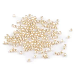 Plastične voščene kroglice / biseri Glance O4 mm - F29 krem (10 g)