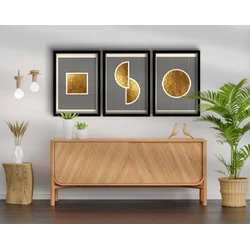 Wallity 3P3853NISCT 016 Dekorativna slika, 3 komada, 38x53cm