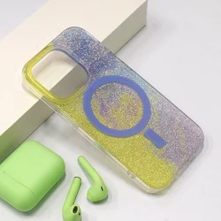Maska Magsafe Rainbow za iPhone 14 Pro Tip4, Ljubičasta