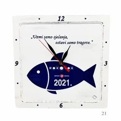 Personalizirani unikatni zidni satovi – poklon za rođendan, prijatelje i obitelj - 21 - 17022