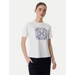 Weekend Max Mara Majica West 2615971041 Bela Regular Fit