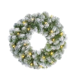 Umeten venček Norton, LED lučke, 45cm