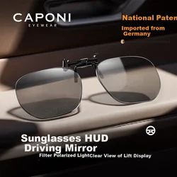Caponi Unisex naočare za sunce, Svetlosiva