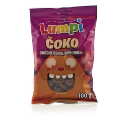 Rozine v čokoladi, Lumpi, 100 g