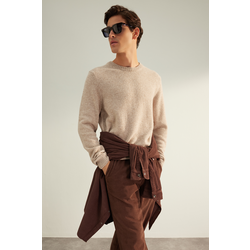 Maglione Trendyol Regular Fit Fucsia Girocollo In Acrilico E Poliestere