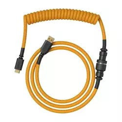 Kabl Glorious Coiled Cable USB-C - Glorange