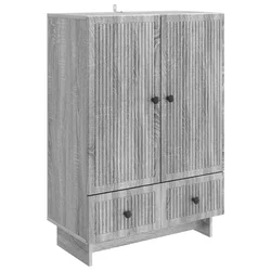 Kreveta Sivi Sonoma 66 x 34,5 x 95 cm Konstrukcijsko drvo