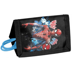 Dječji novčanik s vezom Paso Spider-Man - crni