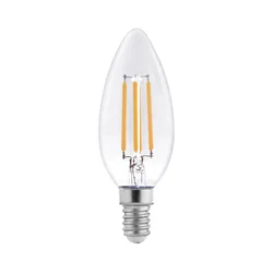 LED sijalica FILAMENT C37 E14/6W/230V 3000K
