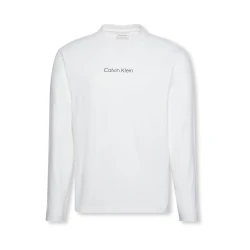 Calvin Klein Majica črna/bela