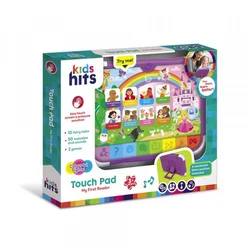 Kids hits touch pad my first reader