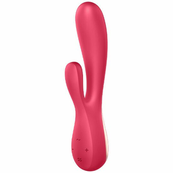 Satisfyer Mono Flex vibrator, rdeč