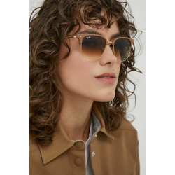 Sončna očala Ray-Ban 0RB4416 bež barva