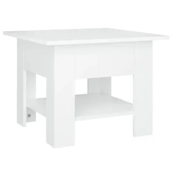 Vidaxl Klubska mizica 55x55x42 cm iverna plošča