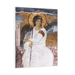 Canvas Slika na platnu Beli Anđeo II, Sa ramom, 90 x 120 cm, Beli