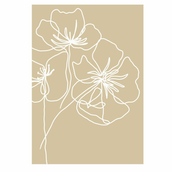 Plakat na kakovostnem papirju Veronika Boulová Blooming, 29x41 cm