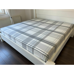 Viktorija Čaršav Pamuk Flanel 240x275cm, Sivi