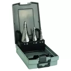 Bosch 3-delni set stepenastih burgija HSS 2608587426, 4-12; 4-20; 6-30 mm