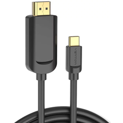 Vention USB-C na HDMI kabel, 1,5 m, črn
