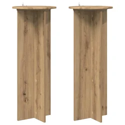 Stalak za biljke 2 pcs Hrast artisan O40 x 100 cm
