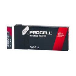 Duracell - 10 kom. alkalna baterija Procell Intense LR03/AAA 1,5 V 1465 mAh