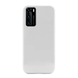 Maska Pearl za Huawei P40, Bela