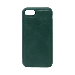 Maska za telefon LEATHER CASE za Iphone 8, Zelena