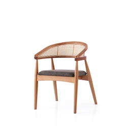 Hanah Home Trpezarijska stolica Atlas 4353, 53x75x53 cm, Antracit