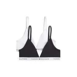 Tommy Hilfiger Underwear Modrček črna / bela
