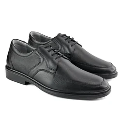 Mona Footwear Muške kožne cipele, Crne