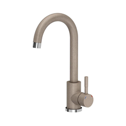 Samona - Kuhinjska pipa za pomivalno korito 32 cm granit/bež