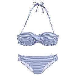 s.Oliver Bikini kobalt modra/bela