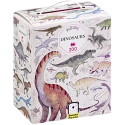 Banana Panda: Dinozavrski puzzle – 200 delni