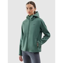 Womens windproof softshell jacket 5000 4F membrane - green