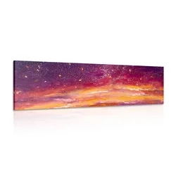 Slika oljna slika nebes - 120x40